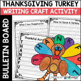 Thanksgiving Craft - Turkey Activity Thanksgiving Writing Prompts