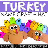 Thanksgiving Craft Turkey Hat and Name Craft Activities