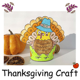 Thanksgiving Craft | Turkey Paper Craft