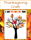 Thanksgiving Craft - "What are you thankful for?" Thanksgi