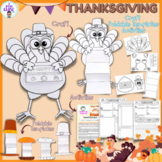 Thanksgiving- Craft- build a turkey- Reading and writing a