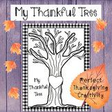 Thanksgiving Craftivity - The Thankful Tree