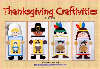 Preview of Thanksgiving Crafts and Craftivities