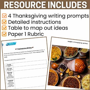 thanksgiving creative writing prompts