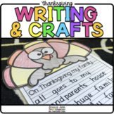 Thanksgiving Creative Writing Prompts with Craft Activitie