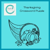 Thanksgiving Crossword Puzzle