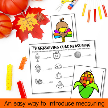 Winter Cube Measuring Non Standard Measurement for Preschool and  Kindergarten - Classful