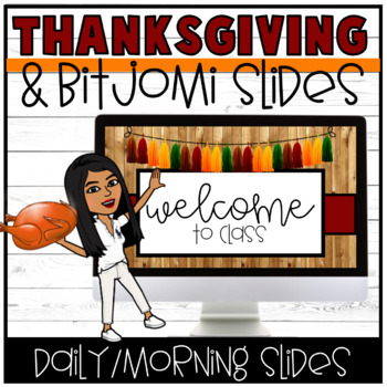 Preview of Thanksgiving Daily Morning Slides