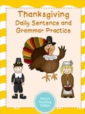 Thanksgiving Daily Sentence Practice