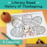 Thanksgiving Day Activities - Writing - Close Reading Comp