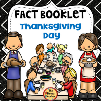 Preview of Thanksgiving Day Fact Booklet | Nonfiction | Comprehension | Craft