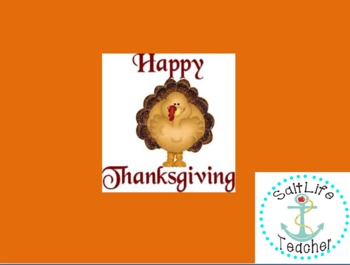 Preview of Thanksgiving Day Placemats