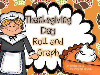 Preview of Thanksgiving Day Roll and Graph