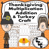 Thanksgiving Day Single Digit Multiplication/Single Digit 