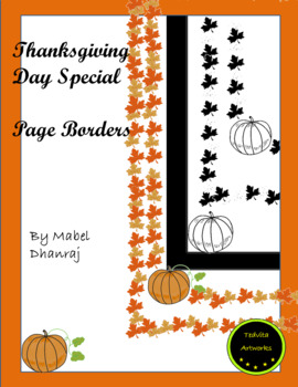 thanksgiving page borders