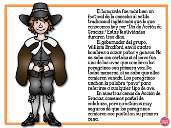 Thanksgiving Day in Spanish by The Bilingual Teacher Store | TpT