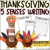 Thanksgiving Activity - Simile and Onomatopoeia Descriptiv