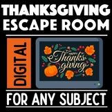 Thanksgiving Digital Escape Room 