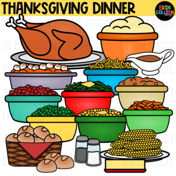 Thanksgiving Dinner Clipart | 71 Images | Build A Thanksgiving Dinner Plate