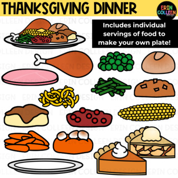 thanksgiving dinner table clipart black and white