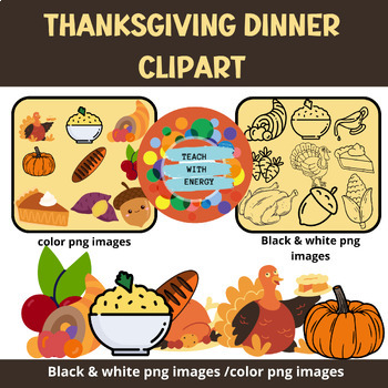 abc kitchen thanksgiving 2022 clipart