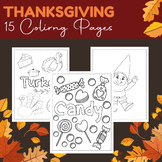 Thanksgiving Dinner Coloring Pages | Turkey Day Coloring S