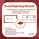 Thanksgiving Dinner (Google Slides Singing Game for November)