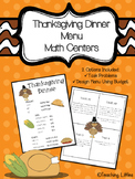 Thanksgiving Dinner Math Challenge