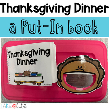 Preview of Thanksgiving Dinner - a Put-In book  