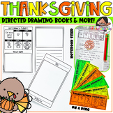 Thanksgiving Directed Drawing Books & More | English & Spa