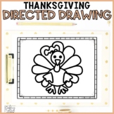 Thanksgiving Directed Drawing | Thanksgiving Party Activity