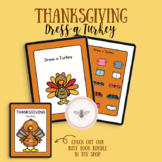 Thanksgiving Disguise a Turkey (ONLY) Autism & SPED Social