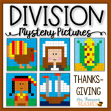 Thanksgiving Division Math Mystery Picture Activities