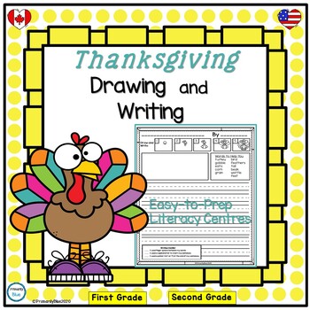 Preview of Thanksgiving Drawing and Writing Activities
