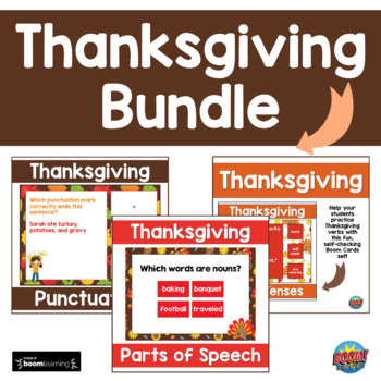 Preview of Thanksgiving ELA Bundle