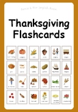 Thanksgiving English Vocabulary Flashcards  [Full Version,