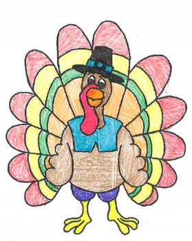 Preview of Thanksgiving Equations Coloring Sheet