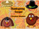 Thanksgiving Escape! A fun digital breakout for distance l