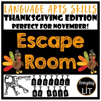 Preview of Thanksgiving Escape Room (Digital)