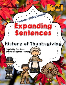 Preview of Thanksgiving Sentences   (Hochman Writing Inspired)