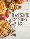 Thanksgiving Expository Writing Mini-Unit