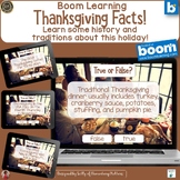 Thanksgiving Facts: History and Traditions Boom Learning