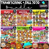 Thanksgiving & Fall 2020 Clip Art Bundle {Educlips Clipart}