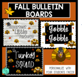 Thanksgiving Fall Bulletin Board Kit - Three Different Designs