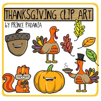 Preview of Thanksgiving / Fall Clip Art FREEBIE!