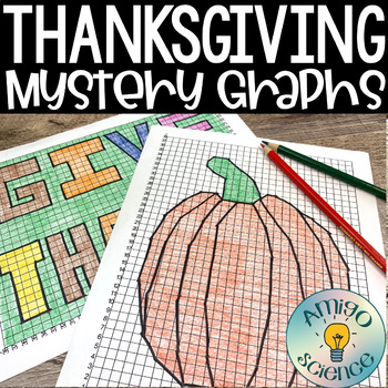 Preview of Thanksgiving | Fall | Differentiated Coordinate Graphing Mystery Pictures