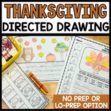 Thanksgiving Fall Directed Drawing | Thanksgiving Art Writ