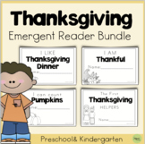 Thanksgiving Fall Emergent Reader Bundle (Four Books) Pres
