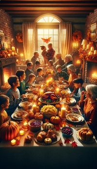 Preview of Thanksgiving Feast: Celebration Poster