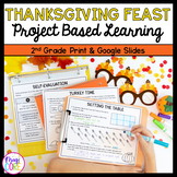Thanksgiving Feast Project Based Learning 2nd Grade Math A